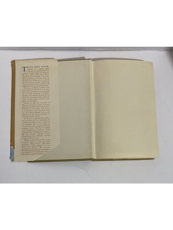 My Europe Sir R.H. Bruce Lockhart Putnam 1952 Hardcover Soviet Union - Picture 7 of 10